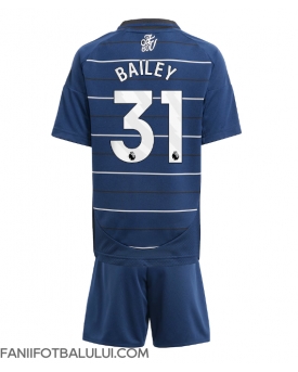 Aston Villa Leon Bailey #31 Echipament de Fotbal Replică 2024-25 Copii Treilea (+ Șorturi)